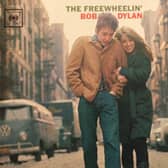 Harrogate event - Part of the  the cover of the classic 1963 album The Freewheelin' Bob Dylan.