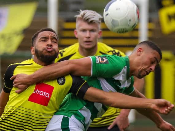 Harrogate Town were second in the National League when the 2019/20 season was suspended. Picture: Matt Kirkham