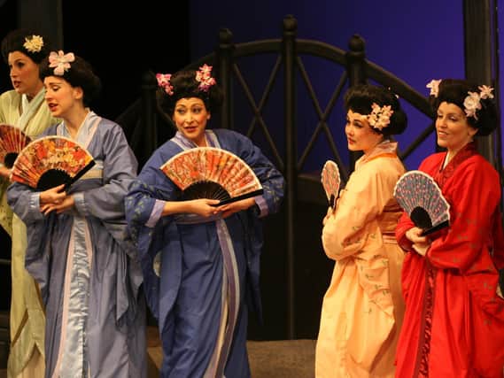 A past production of the Mikado