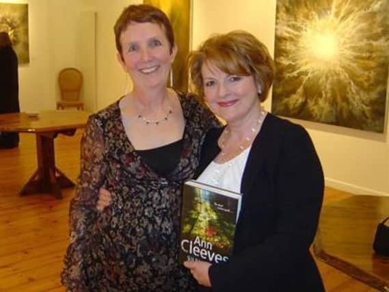 On the new HIF At Home player - Actress Brenda Blethyn who talked to Harrogate International Festivals about her role in Vera, the hit ITV crime drama. She is pictured here with award-winning Vera author Ann Cleeves.