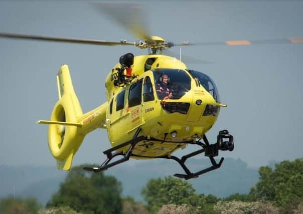 Yorkshire Air Ambulance's new helicopter