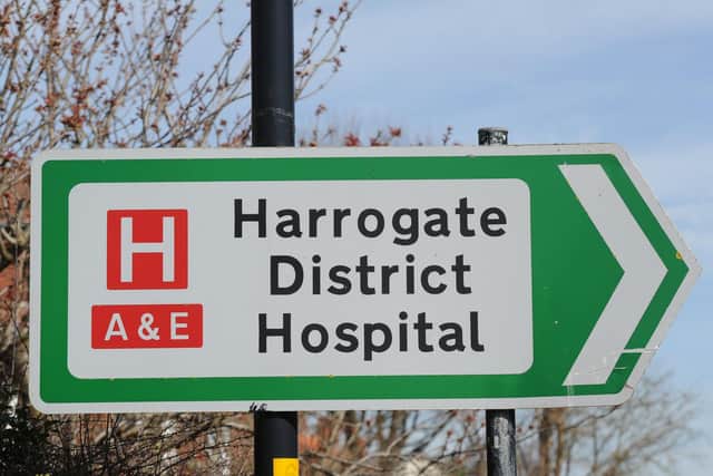 Restricted visiting will now be allowed for some patient groups at Harrogate District Hospital.