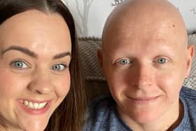 Let down by hotel chain collapse - NHS staff members Ali and Ben Farr whose wedding reception was meant to be at St George Hotel in Harrogate.