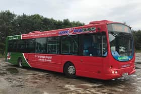 A Harrogate Connexions bus.