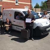 The proud Harrogate Neighbours team who have received the Queen's Award.