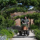 National Trust's Beningbrough Hall near York is open now.
Tickets for the reopening week sold out but more will be made available on the National Trust website every Friday.