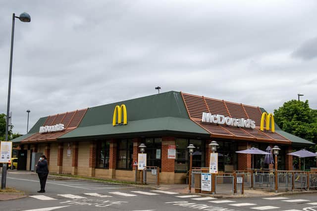 McDonald's is reopening two restaurants in the district today.
