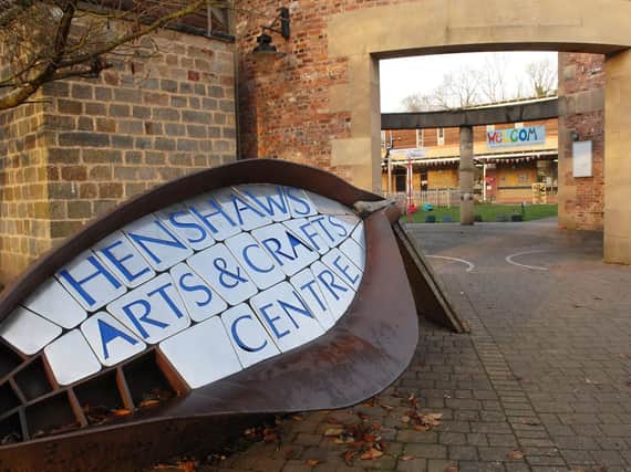 Uncertainty over whether it will reopen - The much-loved Henshaw's Arts & Crafts Centre in Knaresborough.