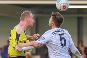 Harrogate Town were eliminated from the 2018/19 National League play-offs by AFC Fylde. Picture: Matt Kirkham