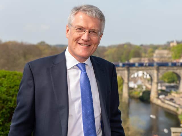 "I want to help Henshaws move forward and to secure the future of the arts and crafts centre" - Harrogate and Knaresborough MP Andrew Jones.