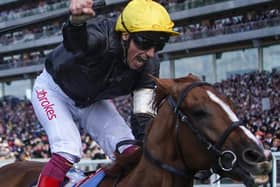Stradivarius, ridden by Frankie Dettori, is Harrogate Advertiser racing correspondent Jeff Garlicks tip for the Gold Cup at Ascot. Picture: Getty Images