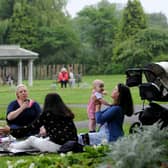 16th june 2020
Valley Gardens Harrogate
Pictured a busy Valley Gardens
Picture Gerard Binks