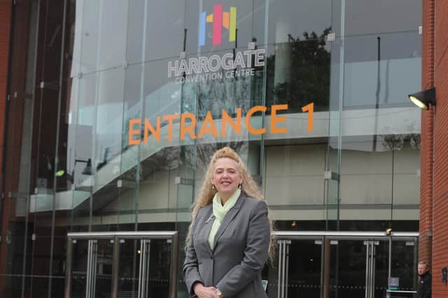 Paula Lorimer, director of Harrogate Convention Centre.