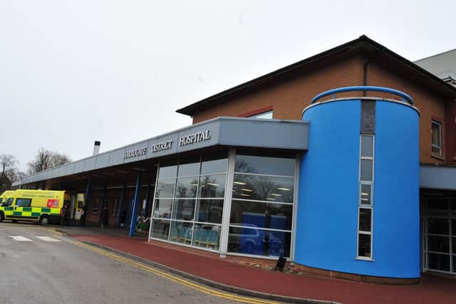 Visiting restrictions on the maternity ward at Harrogate District Hospital are being relaxed.