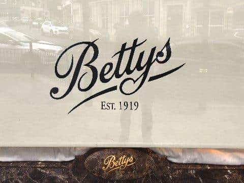 The shutters are down at Bettys in the Harrogate shop which is preparing for reopening on Monday. Picture: Gary Longbottom.