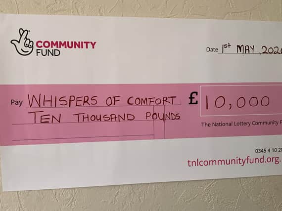 Harrogate charity boost: 10,000 worth of National Lottery funding is going to support Whispers of Comfort's work with BAME caregivers and parents of children living with disabilities.