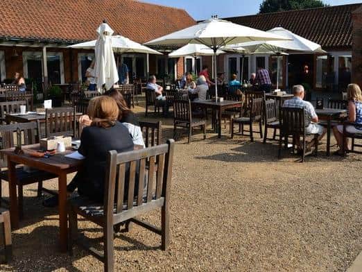 Outdoor dining and drinking looks set to become the new norm this summer.