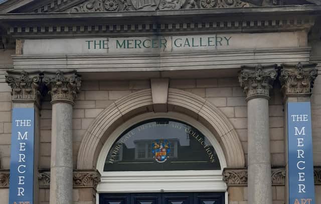Harrogate's Mercer Art Gallery which will host the Re:act Covid19 exhibition - eventually - after going online first.