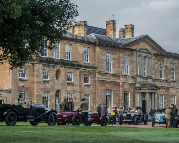 The Multi Story Picture House pop-up cinema will be held at Bowcliffe Hall. Pictured is the The Yorkshire Buccaneer Pre-War car rally back in October 2016. Photo: James Hardisty.