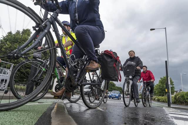 The council has secured 133,000to get more people cycling and walking - half of the 266,000 that was up for grabs.