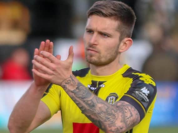 Liam Agnew has not played a competitive game for Harrogate Town since 2018/19. Picture: Matt Kirkham