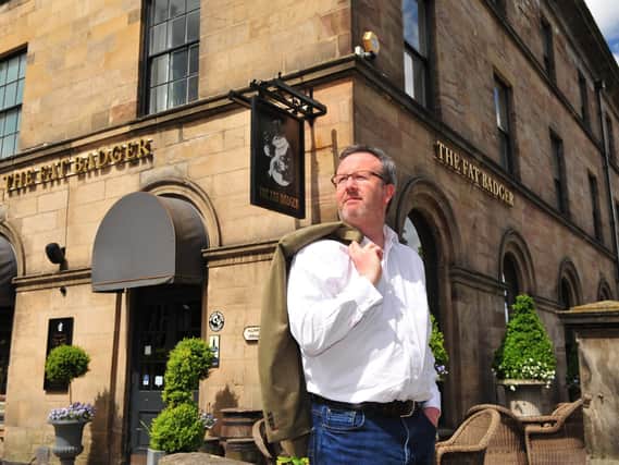 Simon Cotton, MD of the HRH Hotel Group responsible for The Yorkshire Hotel, White Hart and Fat Badger.