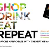 The advertising campaign has been launched by Harrogate BID urging more people to use their special gift card.
