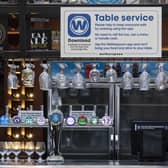Pubs across the country are looking to introduce payment apps, such as the one currently used in Wetherspoons as they prepare to reopen this weekend. Picture: Getty Images.