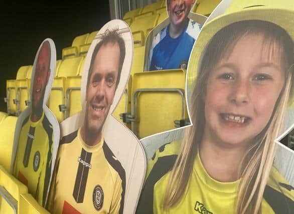 Harrogate Town are giving supporters the chance to put their face in the crowd for their behind-closed-doors National League semi-final.
