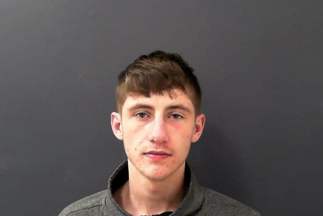 Ethan Miles Anderson has been jailed for three years and nine months for a series of shocking offences including a robbery in Ripon town centre.