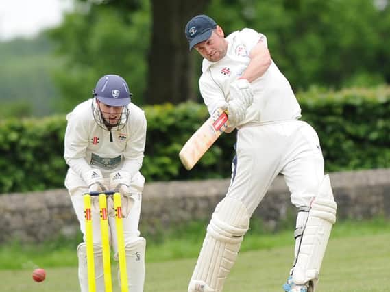 Richard Ward, his Kirk Deighton CC team-mates, and the rest of the Theakston Nidderdale League will return to action on Saturday when the 2020 season gets underway. Picture: Gerard Binks