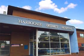 Harrogate District Hospital.