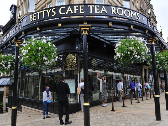 Bettys Harrogate has reopened the doors to its cafe.