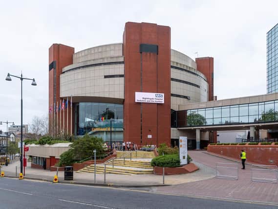 Harrogate Convention Centre currently remains on standby as an NHS Nightingale hospital.