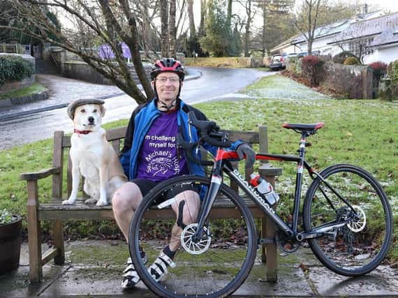 Harrogate man Andy Harris said he regards the Everest cycling challenge as "a fun and pretty challenging day out"