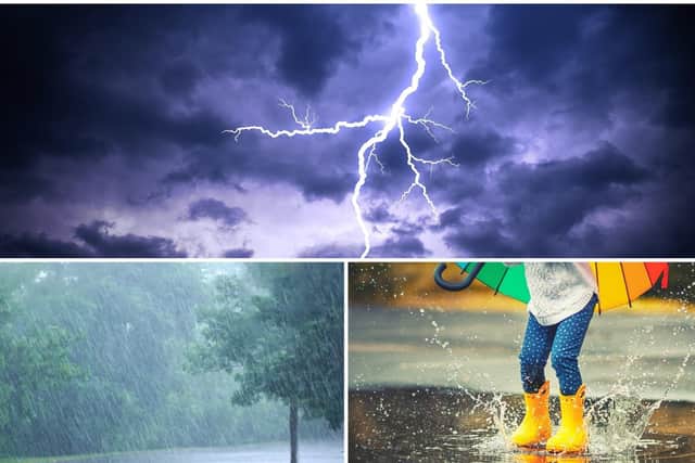 The Harrogate district looks set to be hit by severe thunder storms next week following what is expected to be one of the hottest weekends of the year so far.