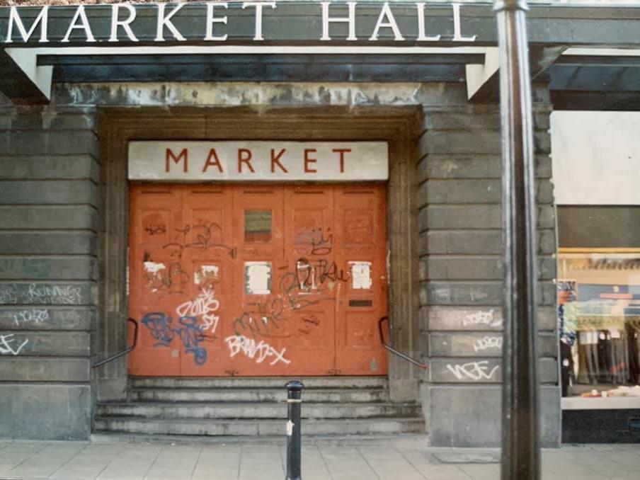 Take a look back in time to when Harrogate's old Market Hall was