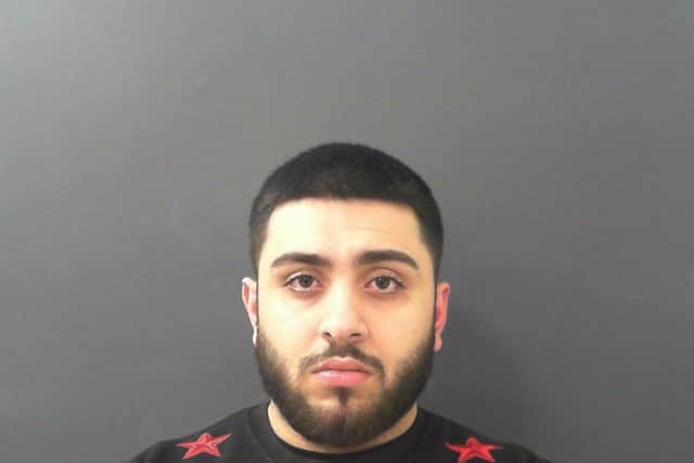 Armaan Ahmad, 24, has been jailed for 20 months.