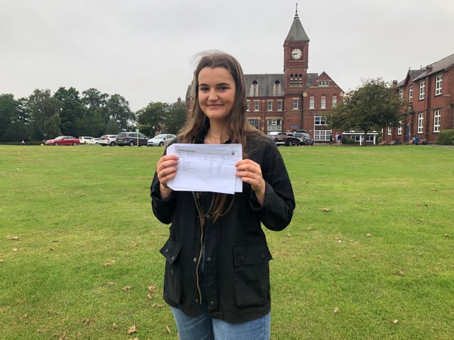 Tabitha Milton gained 5 A*s at Ripon Grammar School.
