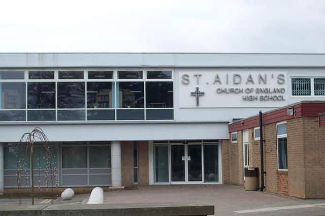 Students at St Aidan's and St John Fisher Associated Sixth Form got their A Level results yesterday.