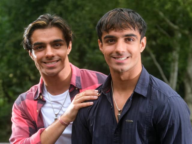 Identical twins Arnav and Aryan Kotwal, from Scarcroft, received identical A* A-Level results.