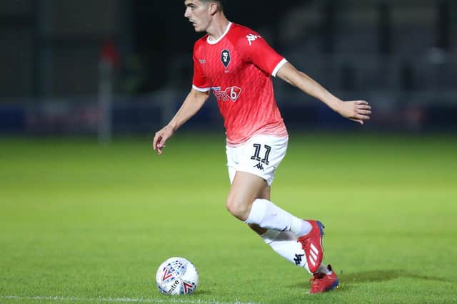 Tom Walker in action for Salford City during 2019/20. Picture: Getty Images