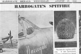 Harrogate's Spitfire - From the archives: How the Harrogate Advertiser's sister newspaper the Harrogate Herald reported on it in August 1941.