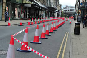 North Yorkshire County Council says it will be supporting Harrogate Borough Council's request for a temporary pedestrianisation of James Street in Harrogate.