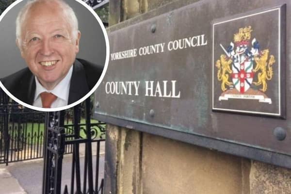 Coun Carl Les said he was "disappointed" after NYCC was accused of spreading misinformation by the region's seven district council leaders.