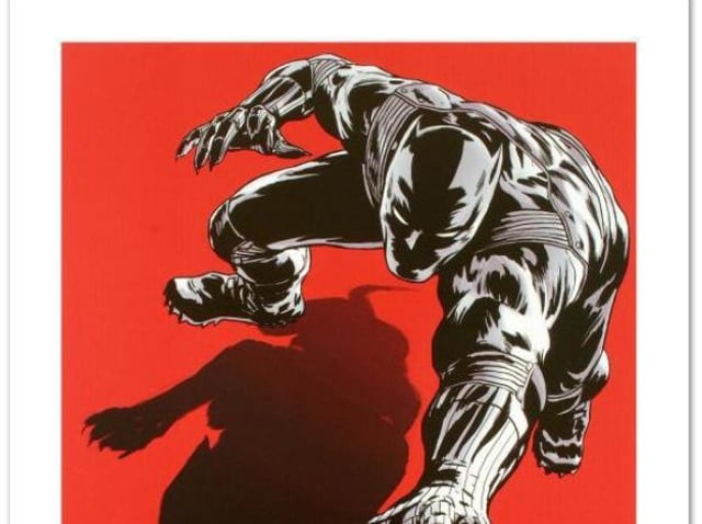 The Legacy Collection at Castle Fine Art in Harrogate - A section from The Most Dangerous Man Alive by Patrick Zircher. Picture: Washington Green Fine Art Group Limited