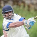 Bash Khan hit an unbeaten half-century for Blubberhouses in their victory over Ouseburn. Picture: Caught Light Photography