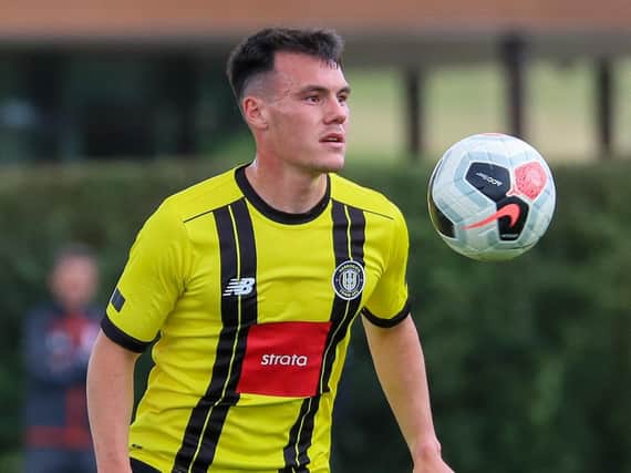 Ryan Fallowfield has signed a new contract with Harrogate Town. Pictures: Matt Kirkham