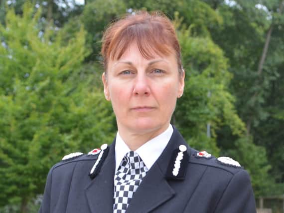 North Yorkshire Police Chief Constable Lisa Winward said the attacks on the police in Harrogate were “sickening and wrong.”