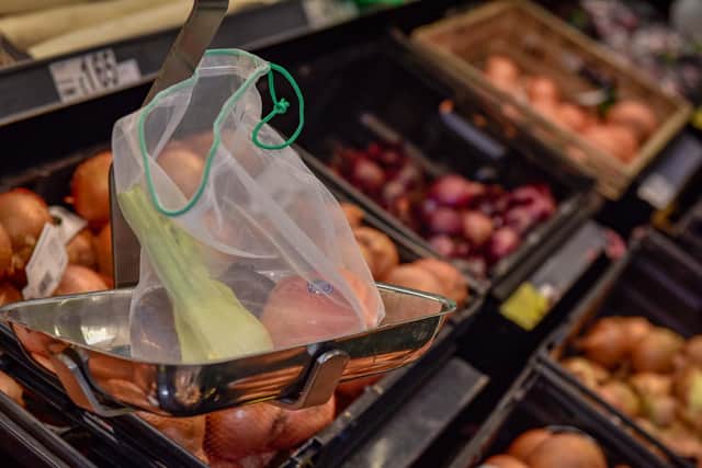 Asda is trialling removing plastic fruit and veg bags from its Harrogate store.